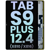 OLED Assembly Without Frame Compatible For Samsung Galaxy Tab S9 Plus 12.4" (X810 / X816 ) (2023) (Service Pack) (All Colors)