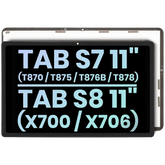 LCD Assembly Without Frame Compatible For Samsung Galaxy Tab S7 11" (2020) (T870 / T875 / T876B / T878) / Tab S8 11" (2022) (X700 / X706) (Service Pack) (All Colors)