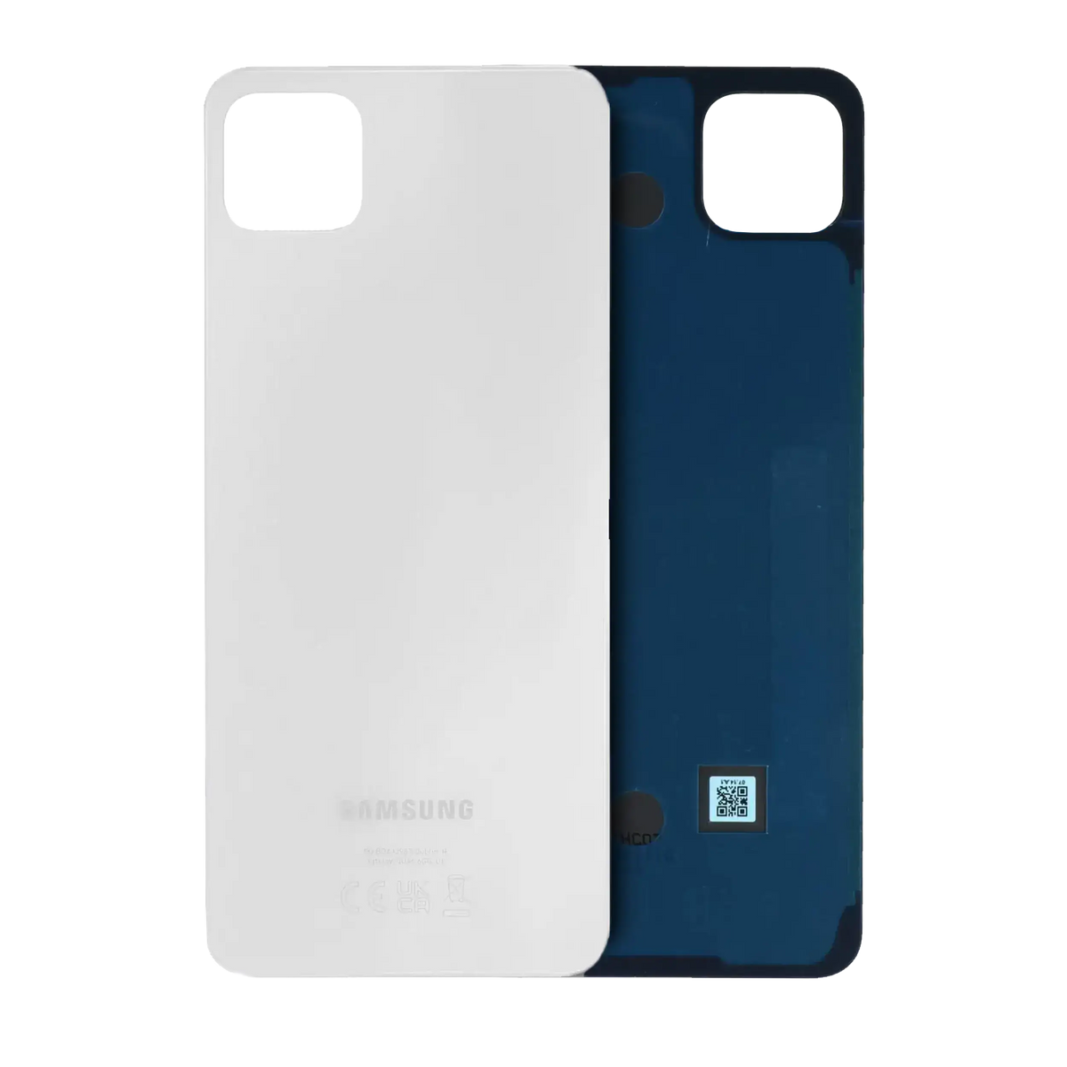 Back Cover Glass Compatible For Samsung Galaxy A22 5G (A226 / 2021) (Service Pack) (White)