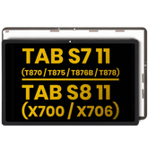 LCD Assembly Without Frame Compatible For Samsung Galaxy Tab S7 11" (2020) (T870 / T875 / T876 / T878) / Tab S8 11" (2022) (X700 / X706) (Refurbished) (All Colors)