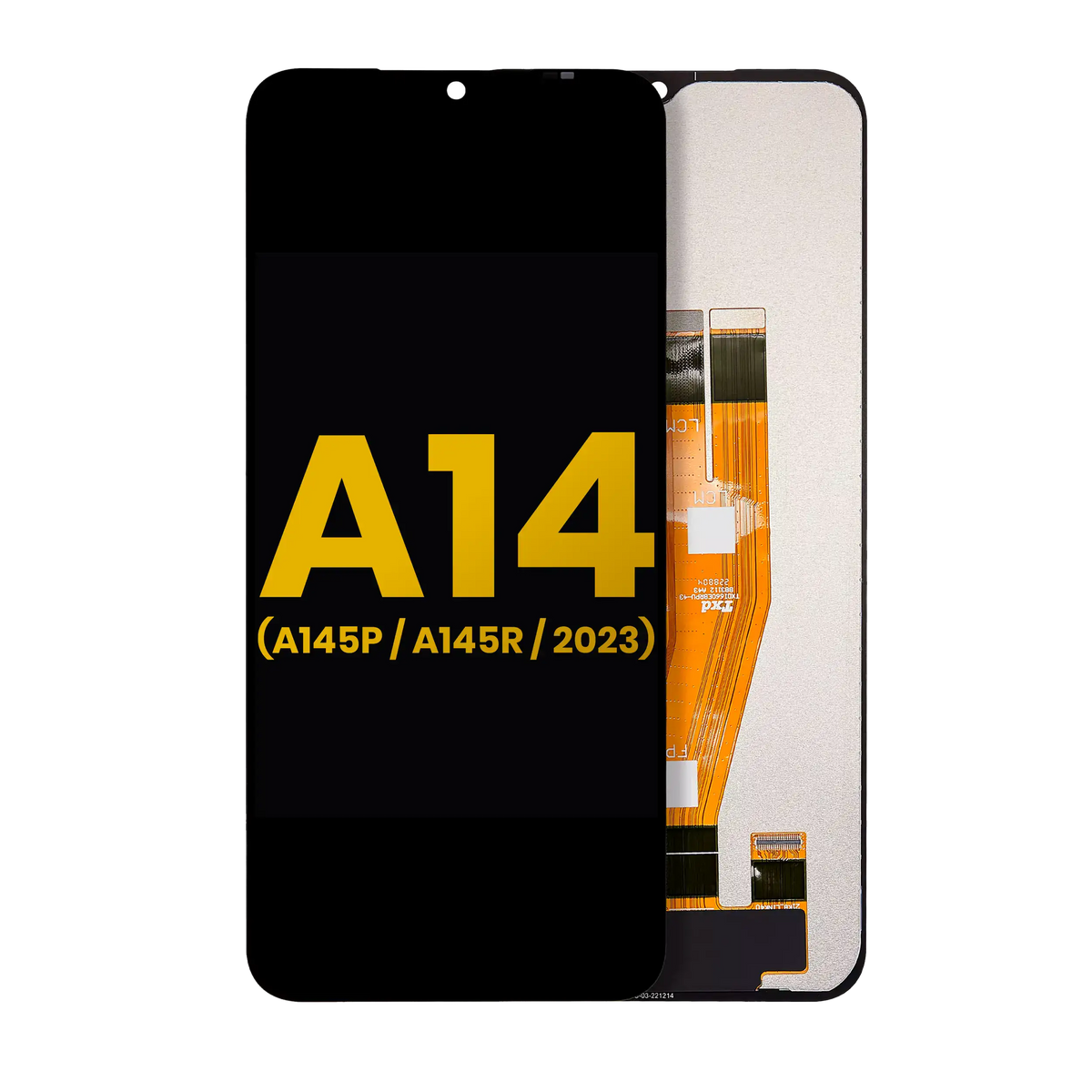 LCD Assembly Without Frame Compatible For Samsung Galaxy A14 4G (A145P / A145R / 2023) (Refurbished) (All Colors)