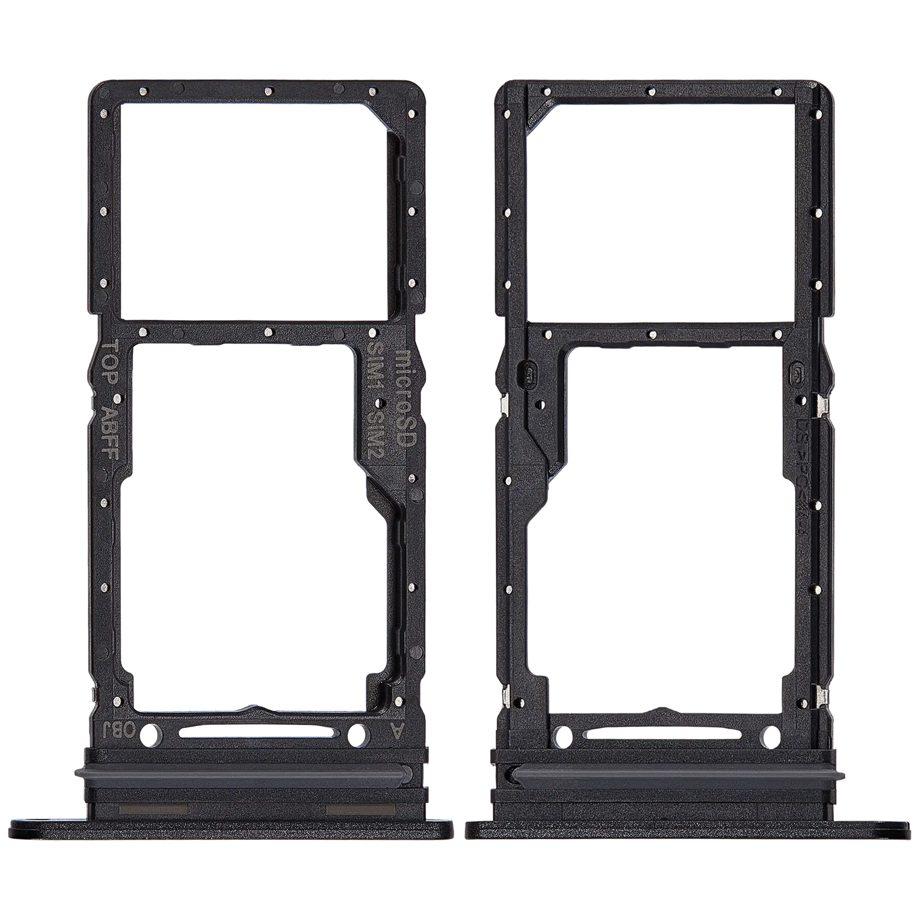 Dual Sim Card Tray Compatible For Samsung Galaxy A26 5G (A266 / 2025) (Black)