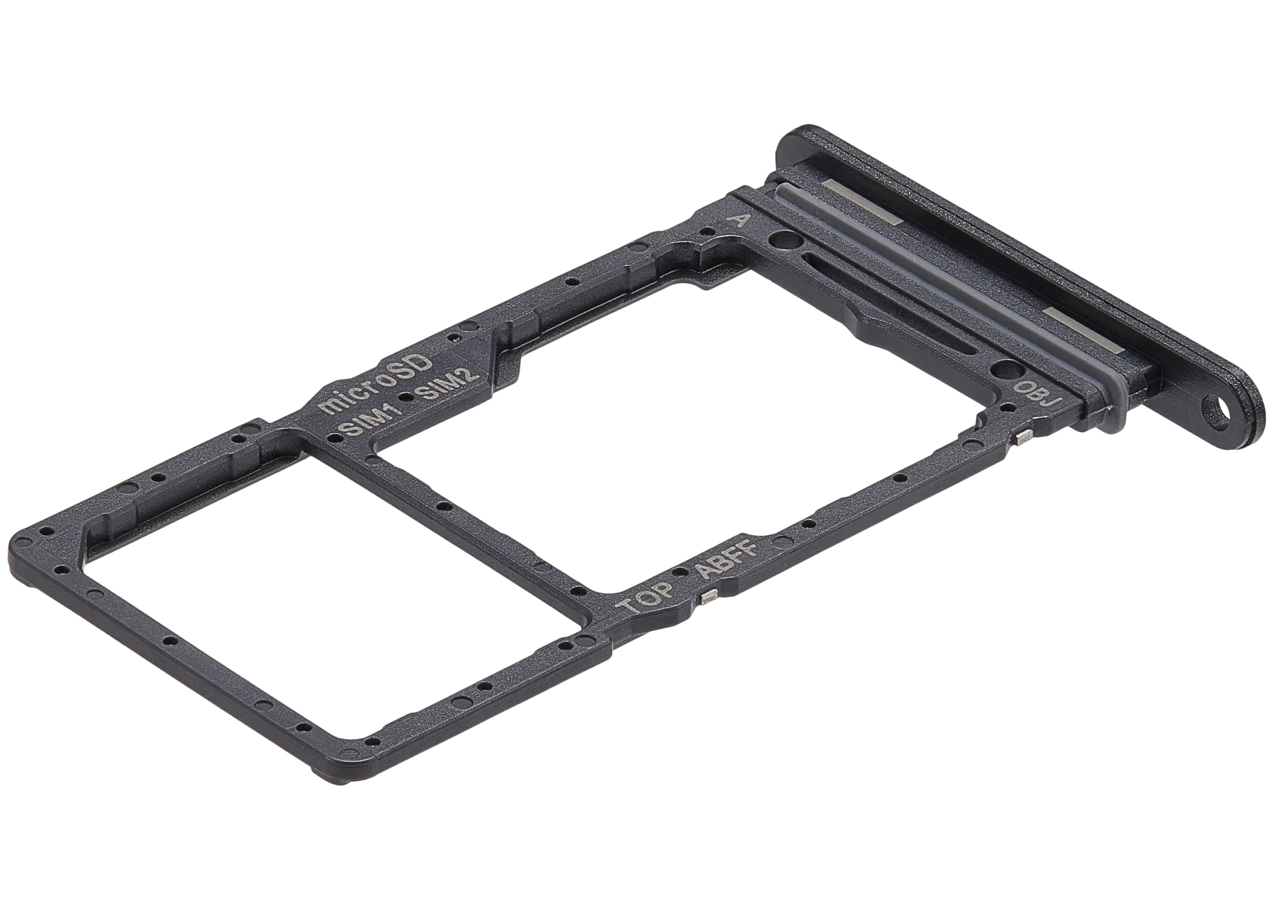 Dual Sim Card Tray Compatible For Samsung Galaxy A26 5G (A266 / 2025) (Black)