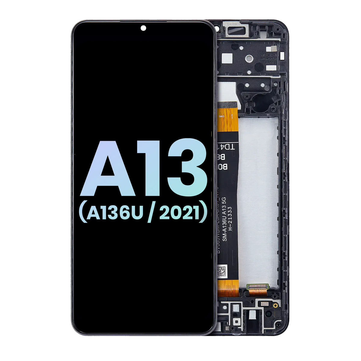 LCD Assembly With Frame Compatible For Samsung Galaxy A13 5G (A136U / 2021) (US Version) (Service Pack) (All Colors)