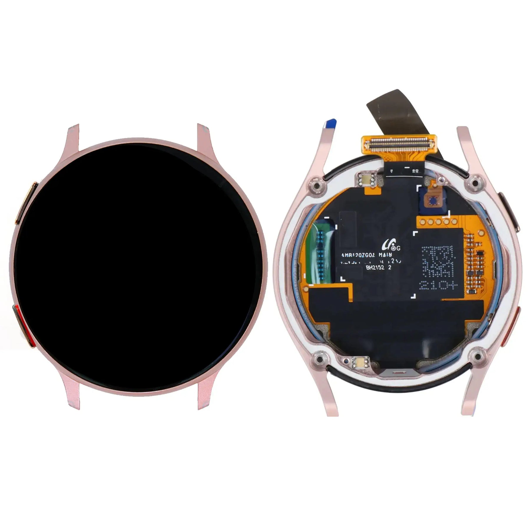 LCD Assembly Compatible For Samsung Galaxy Watch 4 (40mm) (LTE Version) (Service Pack) (Pink)
