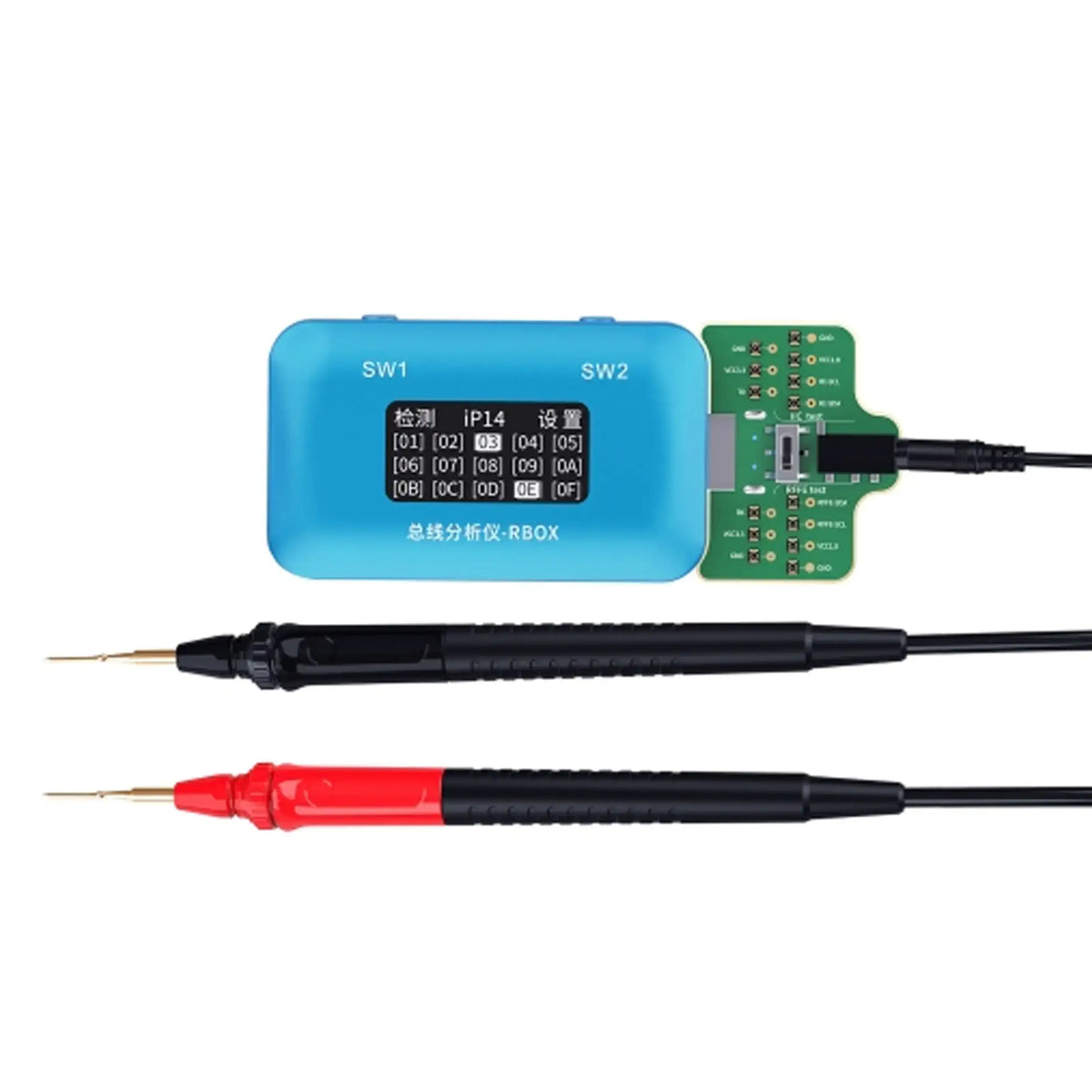 RBOX Bus Analyzer for iPhone & Android Signal Testing (JCID)