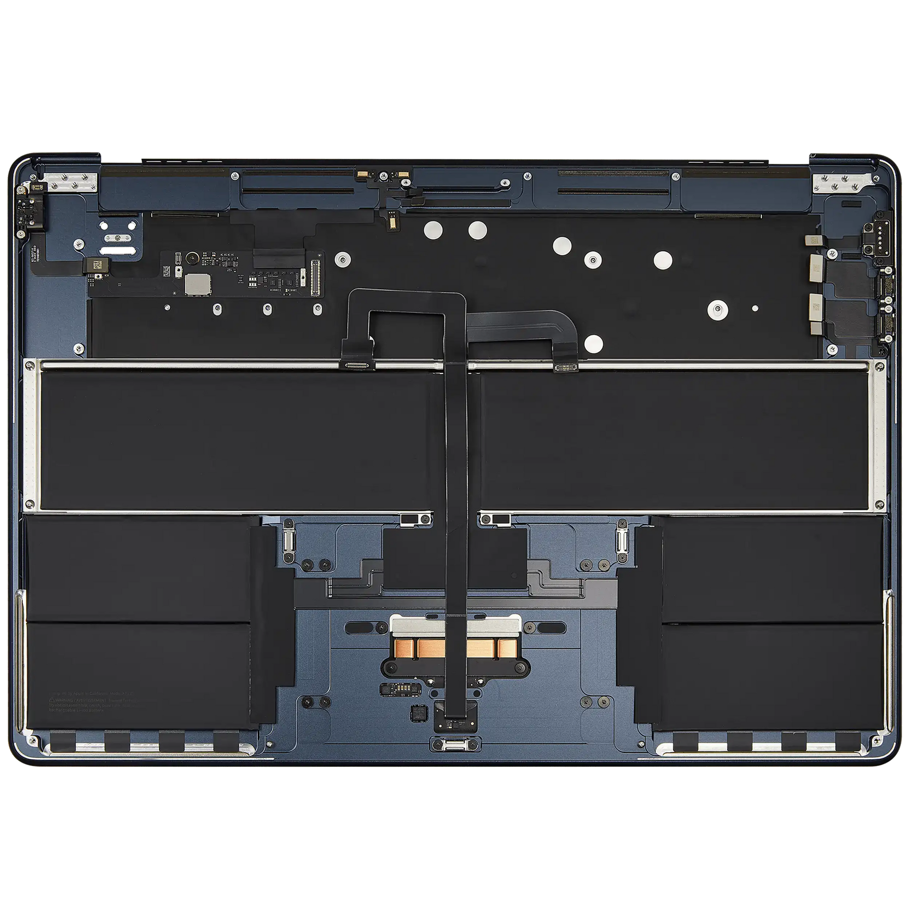 Top Case Assembly With Battery And Keyboard Compatible For MacBook Air 15" (A3114 / Mid 2024) (Midnight) (US Keyboard)