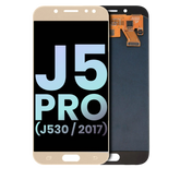 OLED Assembly Without Frame Compatible For Samsung Galaxy J5 Pro (Service Pack) (J530 / 2017) (Gold)