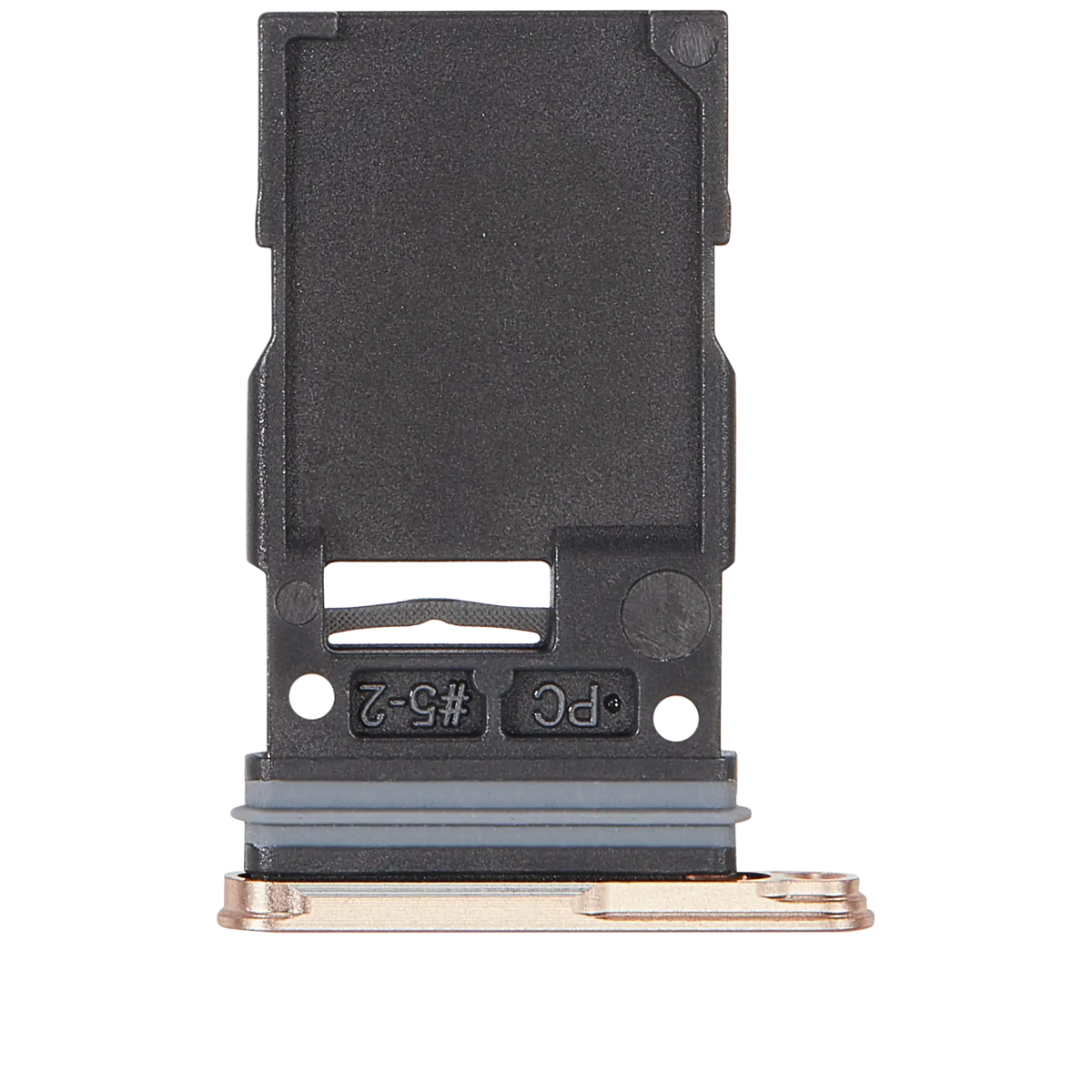 Single Sim Card Tray Compatible For Samsung Galaxy S25 / S25 Plus (Premium) (Pink Gold)