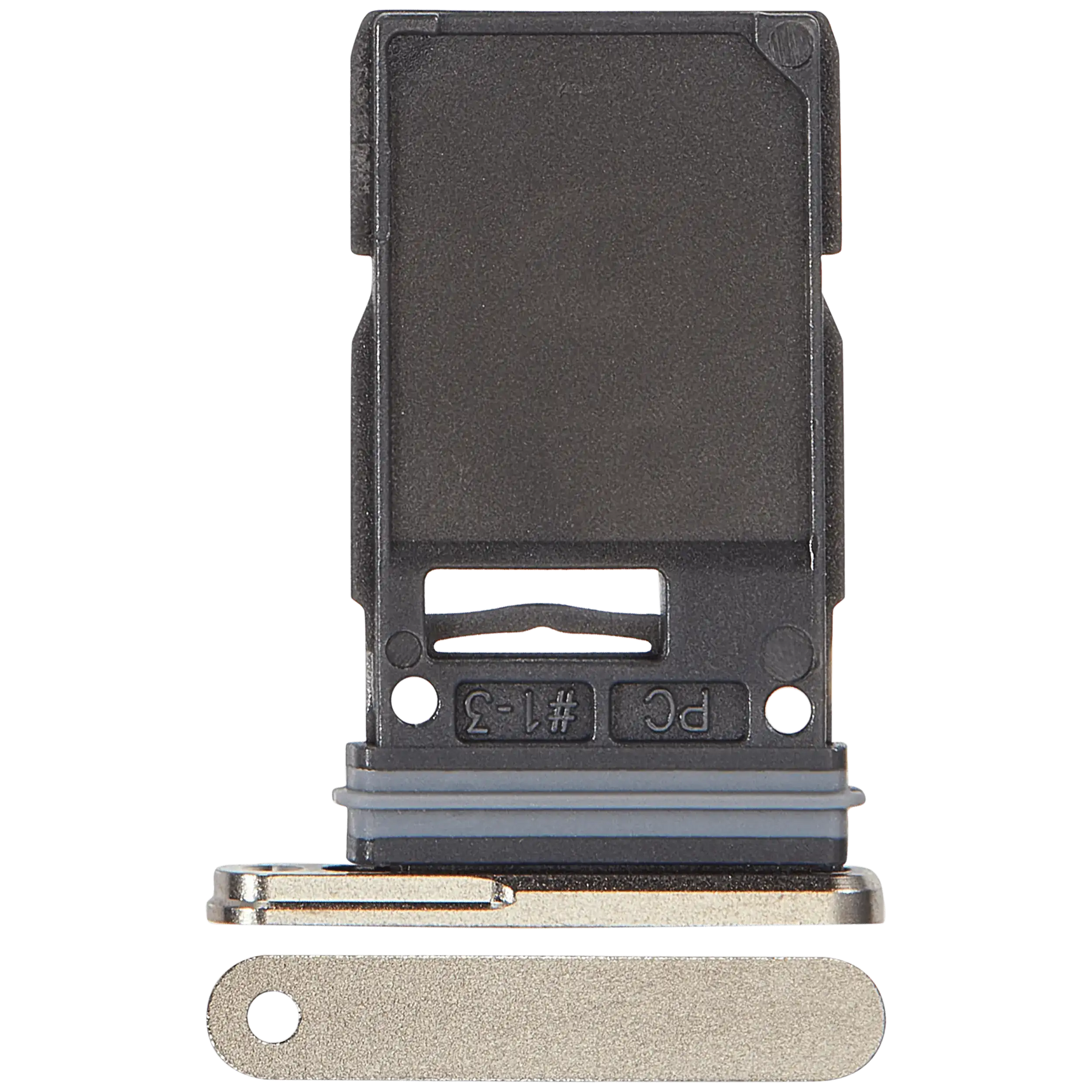 Single Sim Card Tray Compatible For Samsung Galaxy S25 Ultra (Titanium Pink Gold)