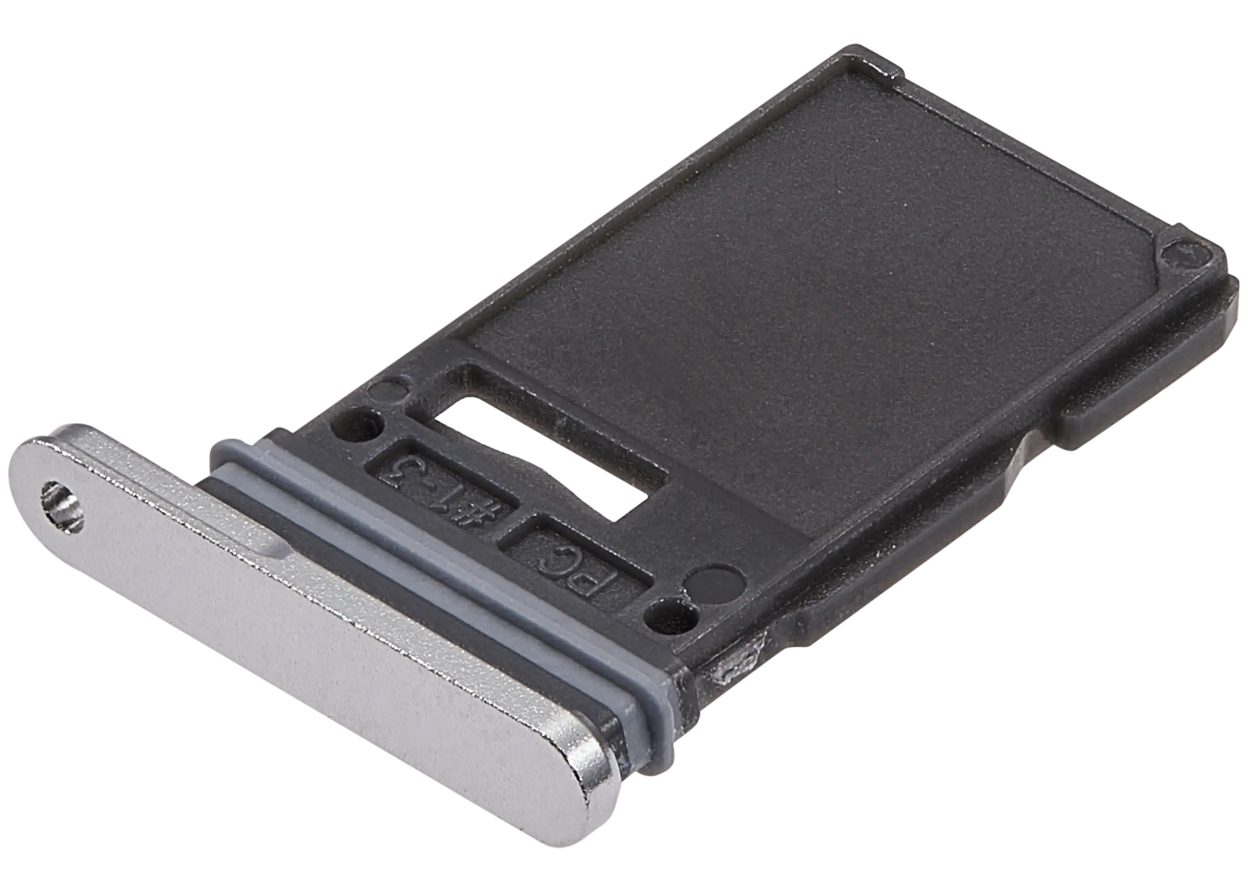 Single Sim Card Tray Compatible For Samsung Galaxy S25 Ultra (Titanium White Silver)