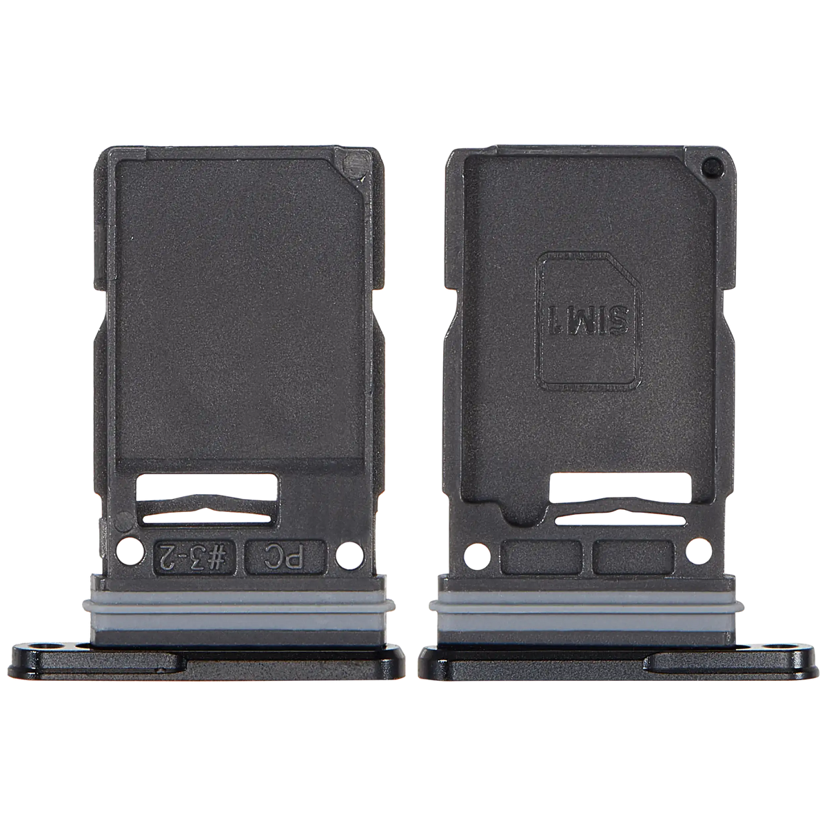 Single Sim Card Tray Compatible For Samsung Galaxy S25 Ultra (Titanium Jet Black)