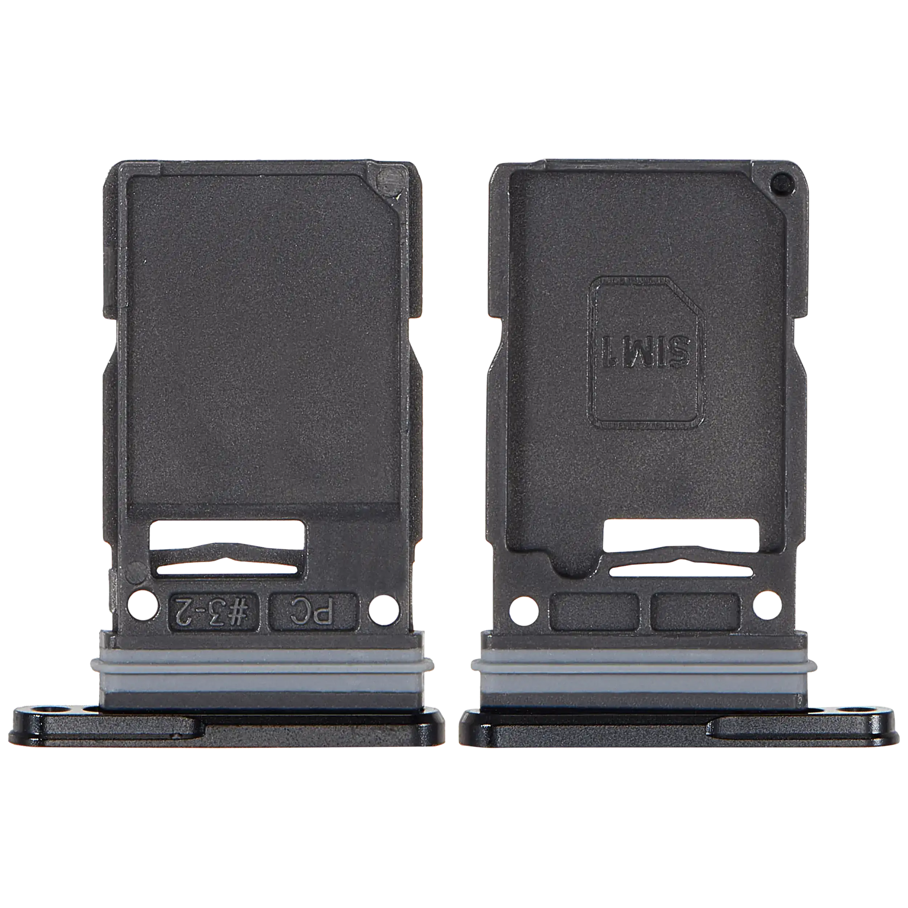 Single Sim Card Tray Compatible For Samsung Galaxy S25 Ultra (Titanium Jet Black)