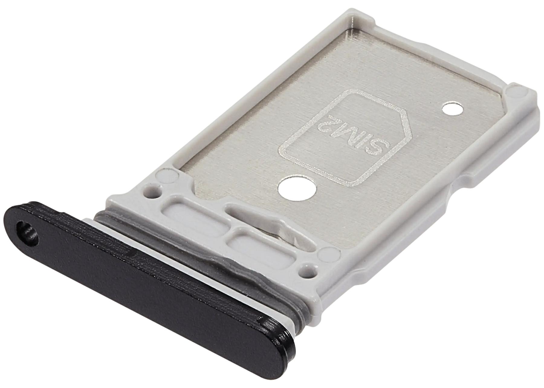 Dual Sim Card Tray Compatible For Samsung Galaxy S25 Ultra (Titanium Jet Black)