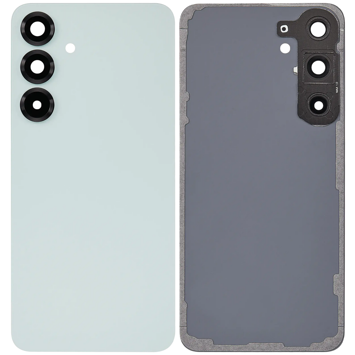 Back Cover Glass With Camera Lens Compatible For Samsung Galaxy S25 Plus 5G (No Logo) (Aftermarket Plus) (Mint)