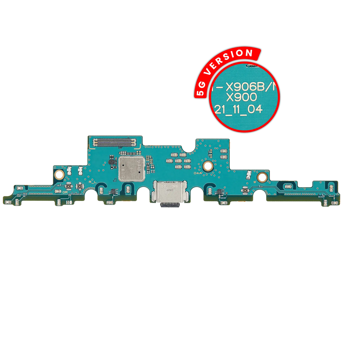 Charging Port With Board Compatible For Samsung Galaxy Tab S8 Ultra ( X906 ) (2022) (5G Version) (Premium)
