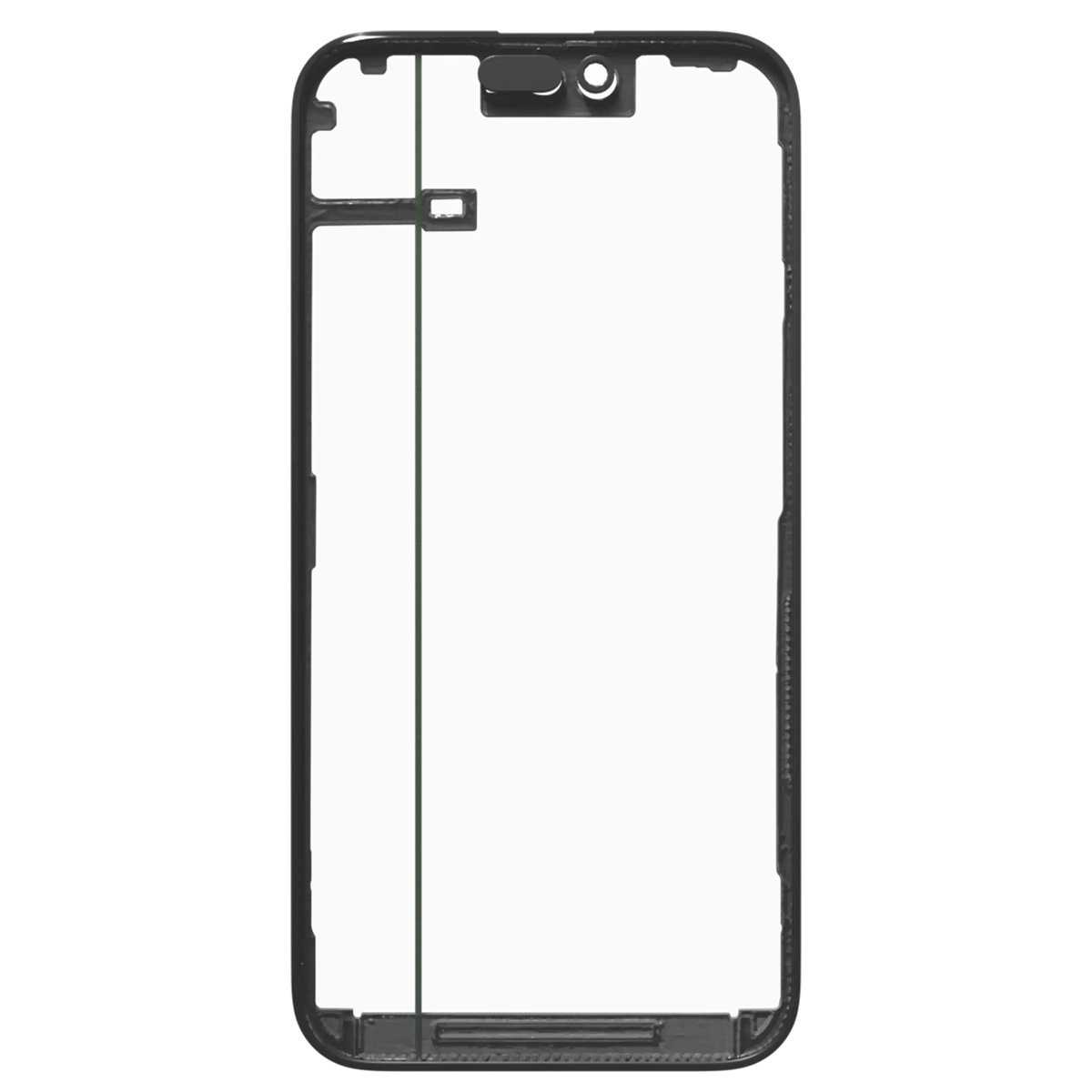 3 in 1 (Glass With OCA Pre-Installed + Frame) Compatible For iPhone 15 Pro Max (OCA Master)