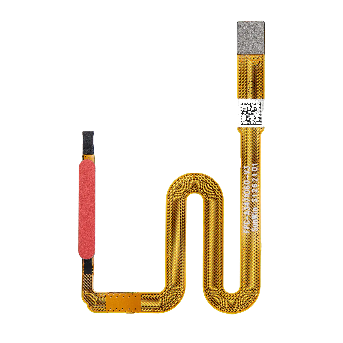 Fingerprint Reader With Flex Cable Compatible For Samsung Galaxy A03S (A037F / 2021) (Red)