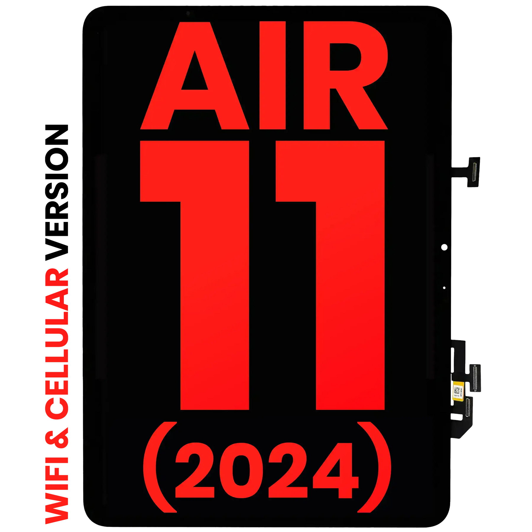 LCD Assembly With Digitizer Compatible For iPad Air 11" (2024) (WiFi / Cellular) (Aftermarket Plus) (All Colors)