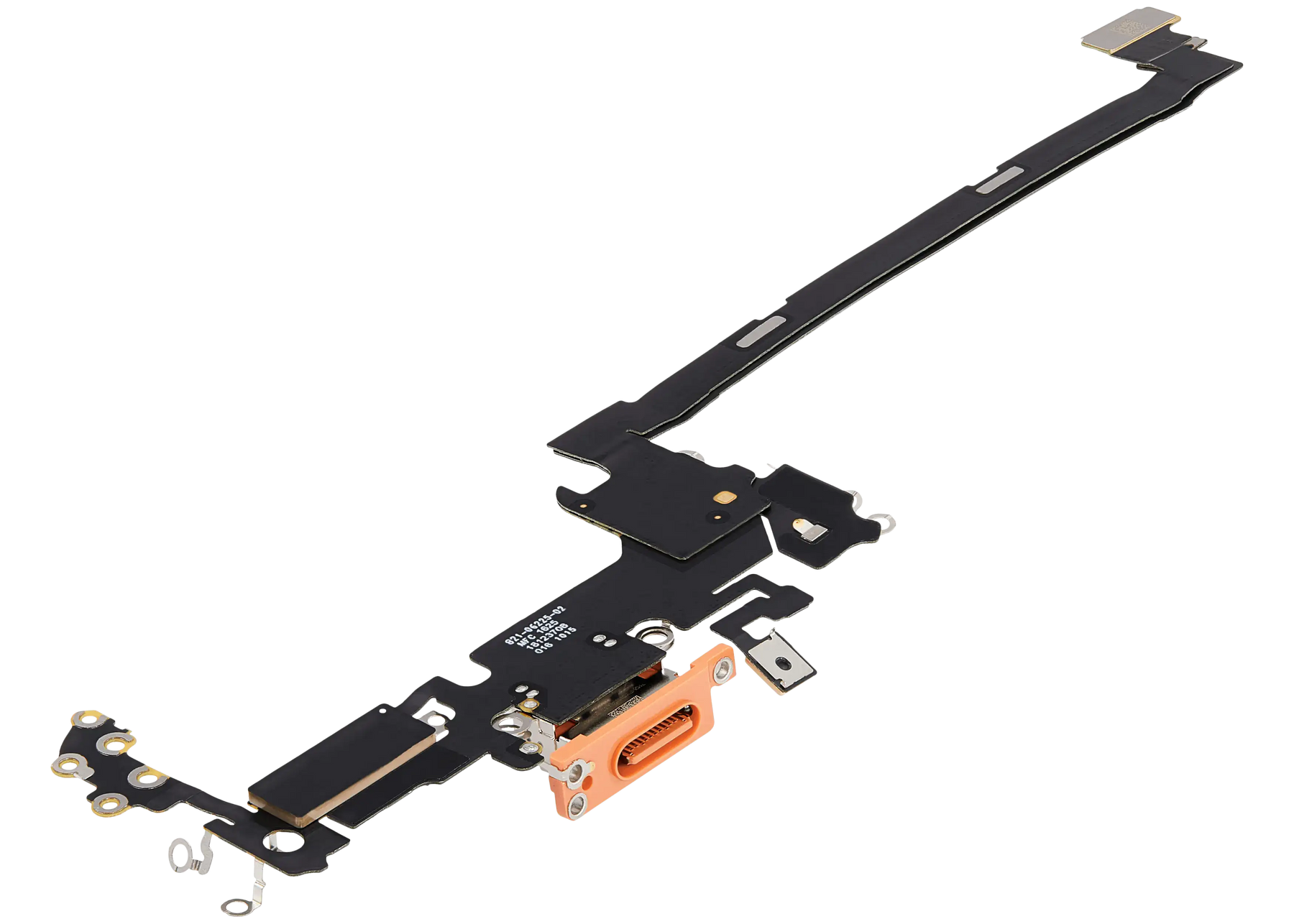 Charging Port Flex Cable Compatible For iPhone 17 Pro (Premium) (US Version) (Cosmic Orange)