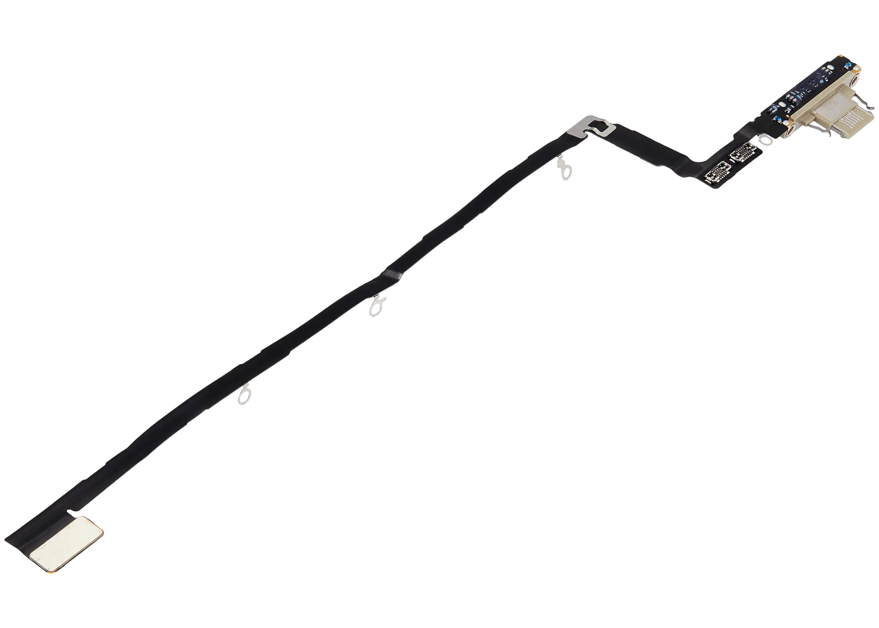 Charging Port Flex Cable Compatible For iPhone Air (Premium) (Light Gold)