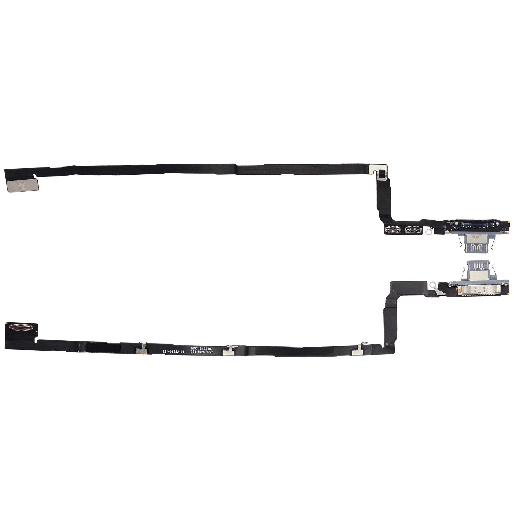 Charging Port Flex Cable Compatible For iPhone Air (Premium) (Sky Blue)