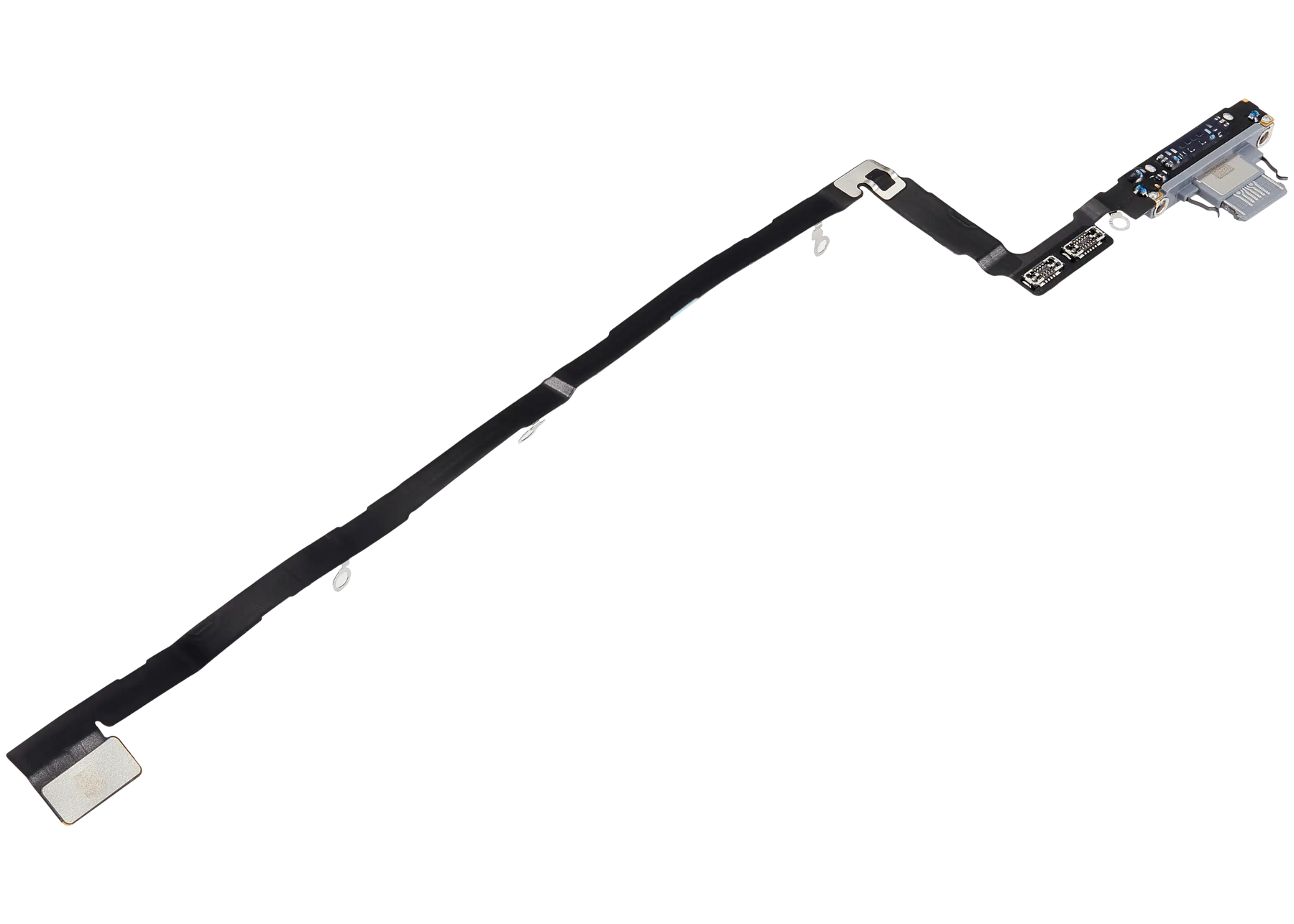 Charging Port Flex Cable Compatible For iPhone Air (Premium) (Sky Blue)