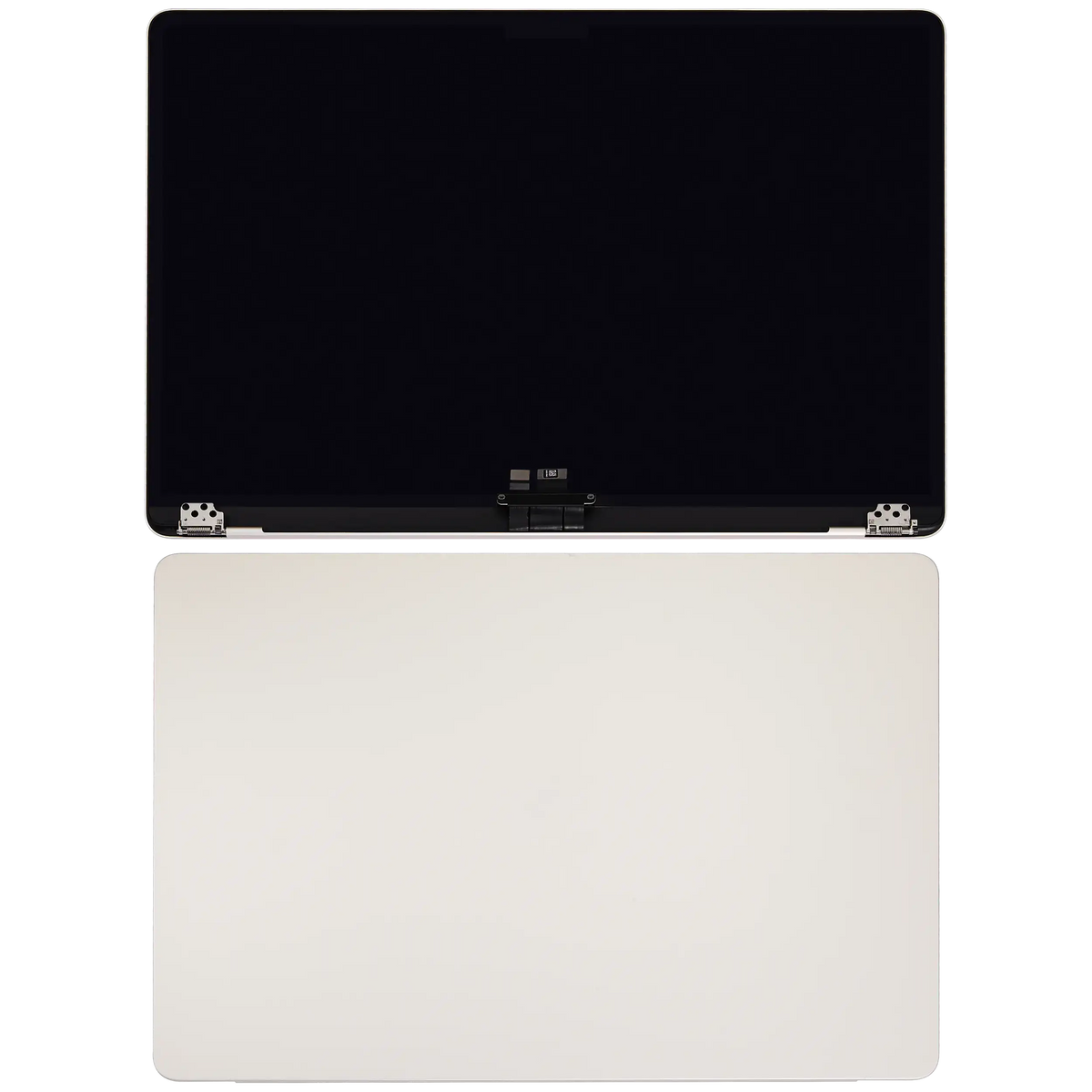 Complete LCD Display Assembly For MacBook Air 15" (A3241 / Early 2025) (Used OEM Pull: Grade A) (Starlight)