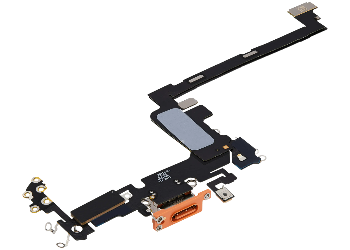 Charging Port Flex Cable for iPhone 17 Pro (Premium) (International Version) (Cosmic Orange)