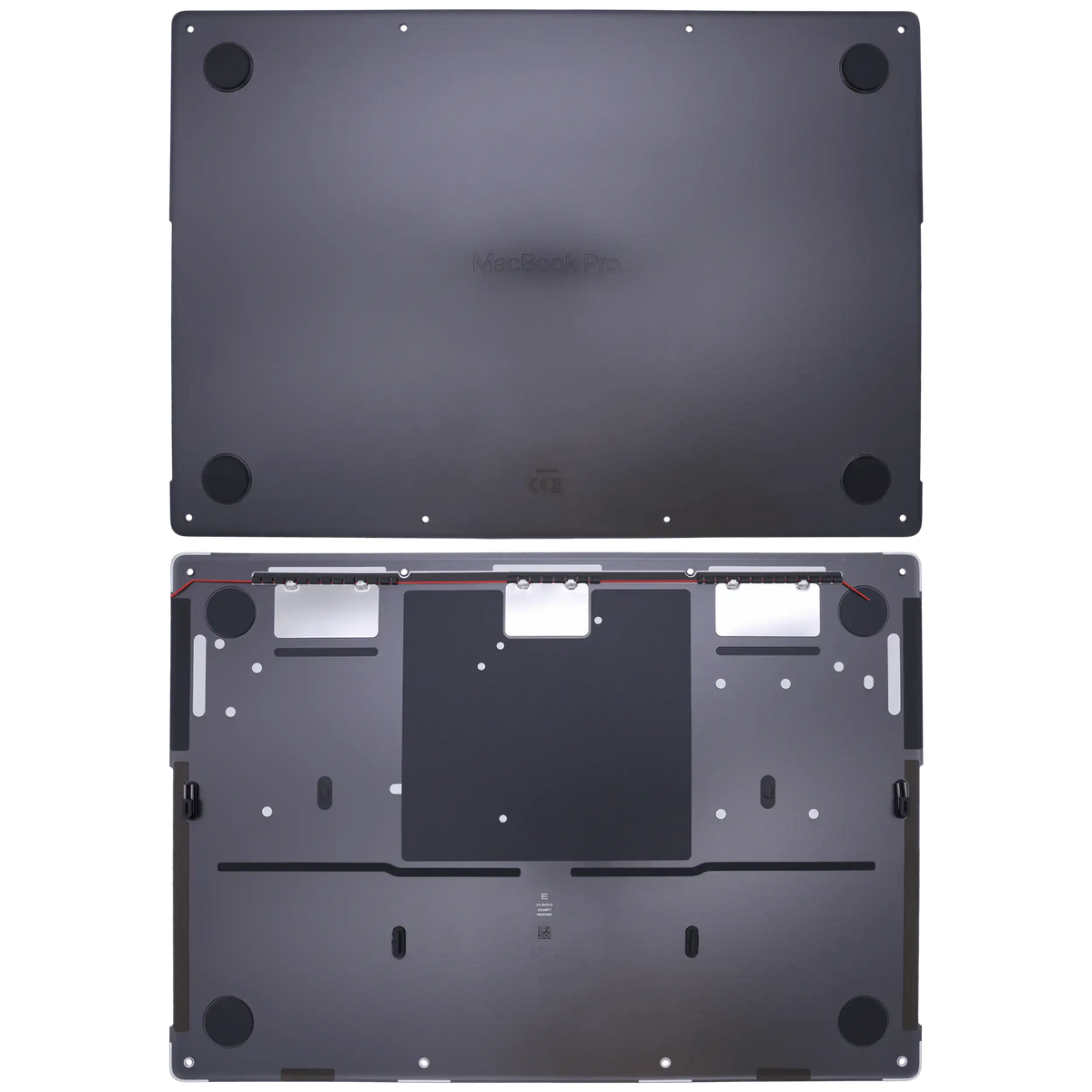 Bottom Case For MacBook Pro 14" A3434 (2025) (Genuine OEM) (Space Black)
