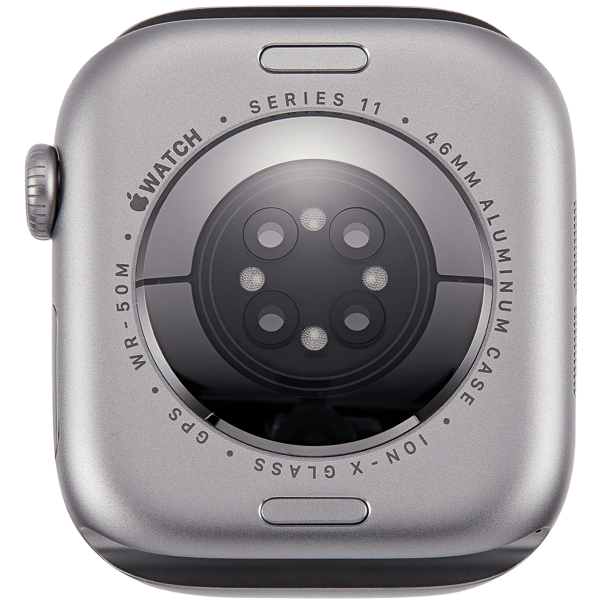Housing Assembly For Watch Series 11 (46MM) (Used OEM Pull: Grade A) (GPS Version) (Aluminum / Space Gray )