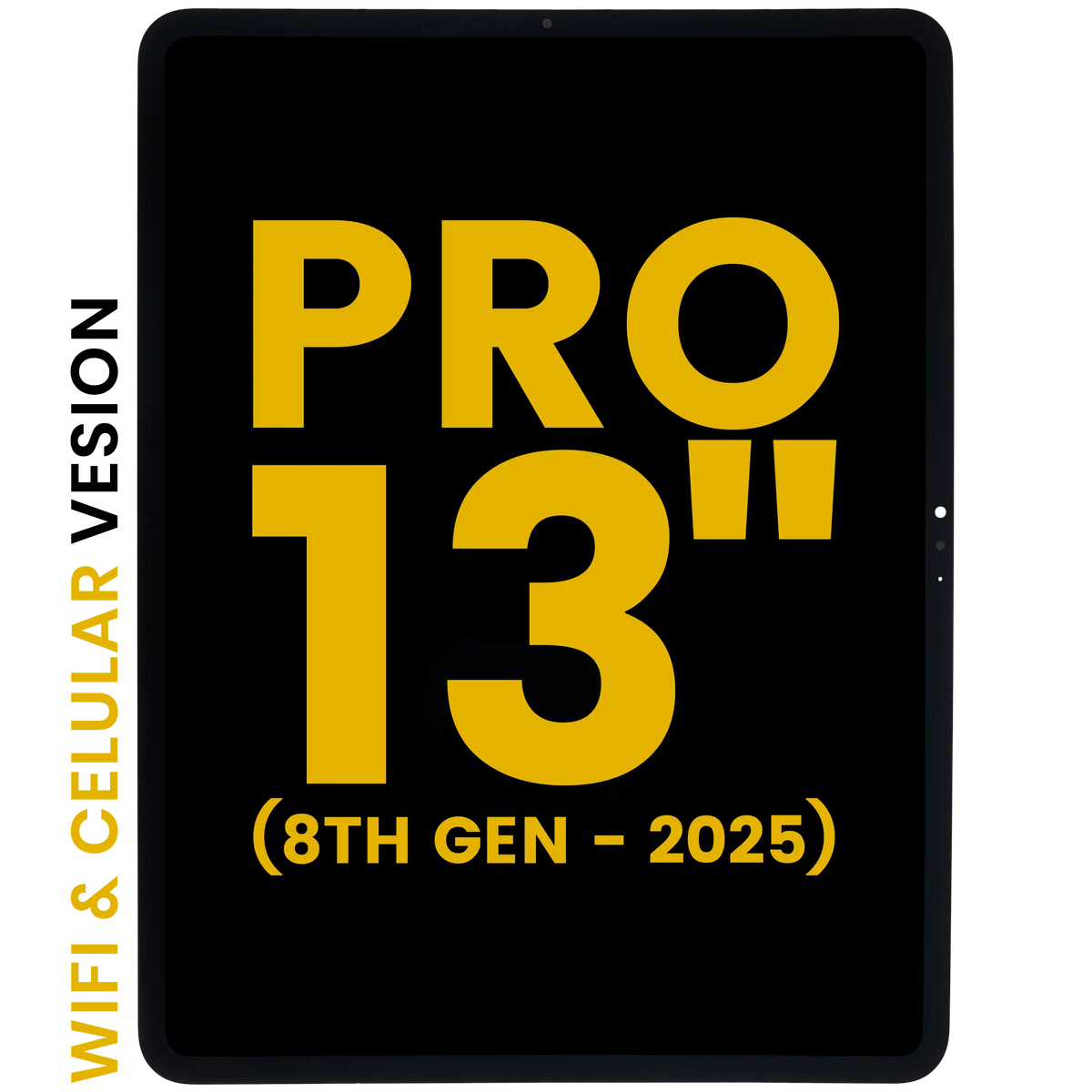 OLED Assembly With Digitizer For iPad Pro 13" 8th Gen (2025) (WFi & Cellular) (Refurbished) (All Colors)