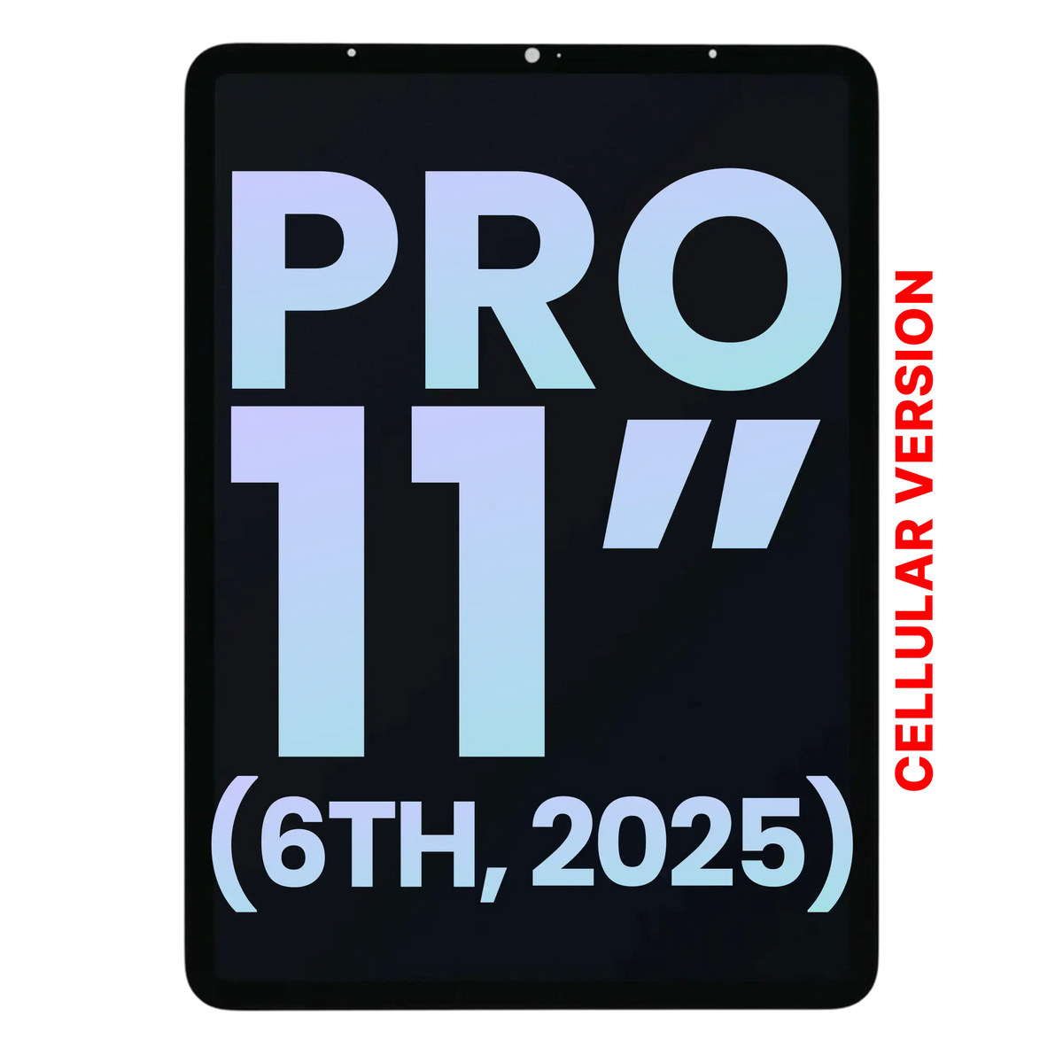 OLED Assembly With Digitizer For iPad Pro 11" 6th Gen (2025) (Cellular Version Only) (Genuine OEM)