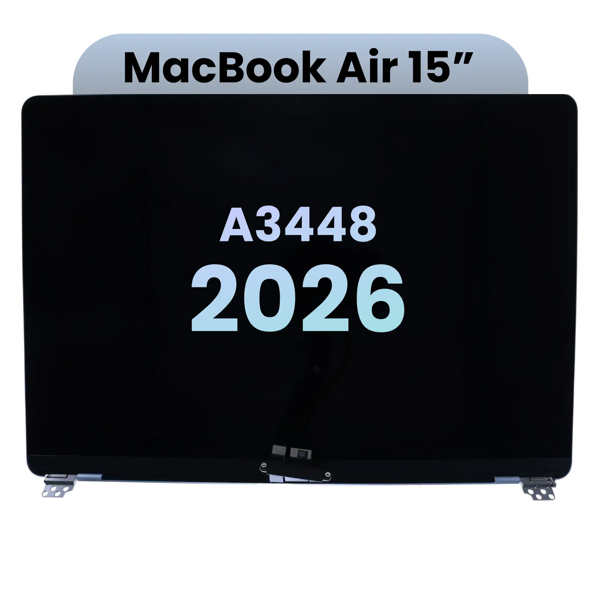 Complete LCD Display Assembly For MacBook Air 15" (A3448) (2026) (Genuine OEM) (Sky Blue)