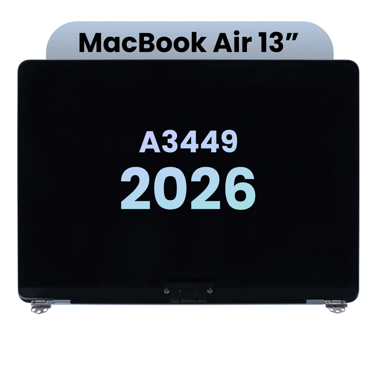 Complete LCD Display Assembly For MacBook Air 13" A3449 (2026) (Genuine OEM) (Sky Blue)
