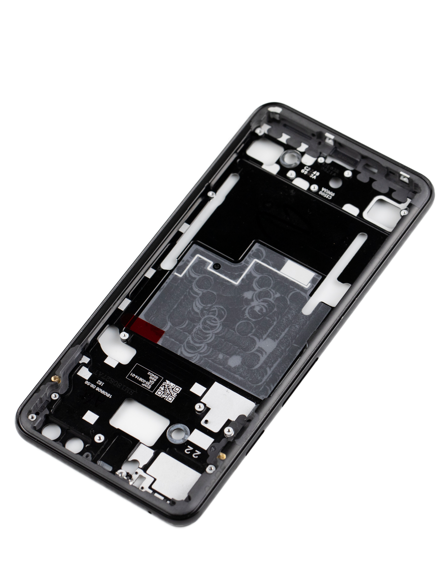 Mid-Frame Housing Compatible For Google Pixel 3 Replacement  (Black)