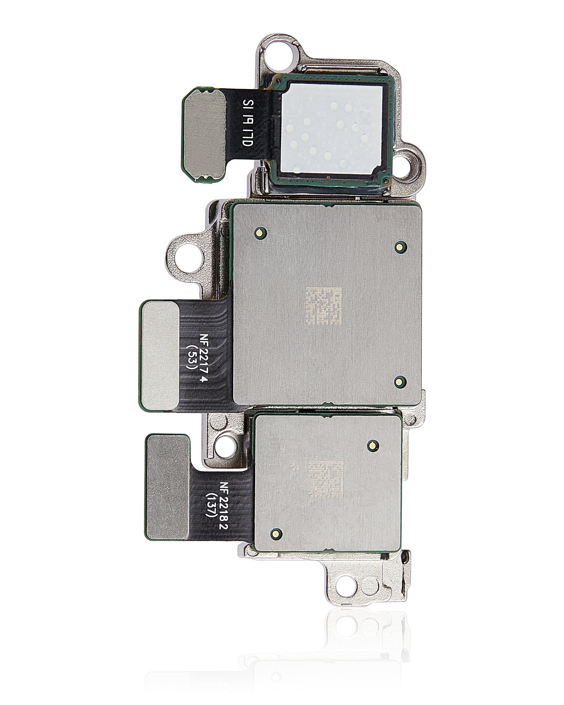 Replacement Back Camera Assembly (Wide & Ultra Wide & Telephone) Compatible For Samsung Galaxy S22 5G / S22 Plus 5G (US Version)