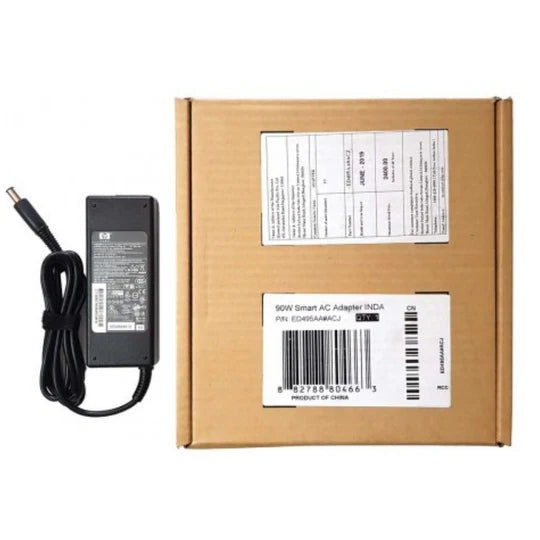 HP Original 90W 7.4mm Smart Pin Adapter Charger for Laptops