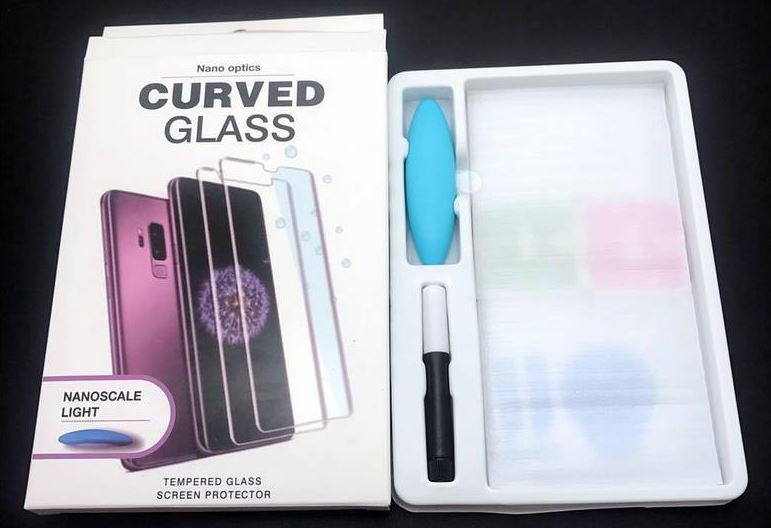 Replacement UV Tempered Glass With Glue Compatible For Samsung Galaxy S6 Edge (Case Friendly)