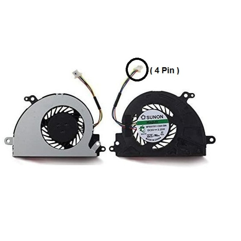 Fan For Asus X453, X453M, X403, X403M, X503, X503M, X553, X553M, X553MA, K553, K553M, K553MA, F453M, F553, F553M, D553M, R515 CPU Cooling Fan Cooler