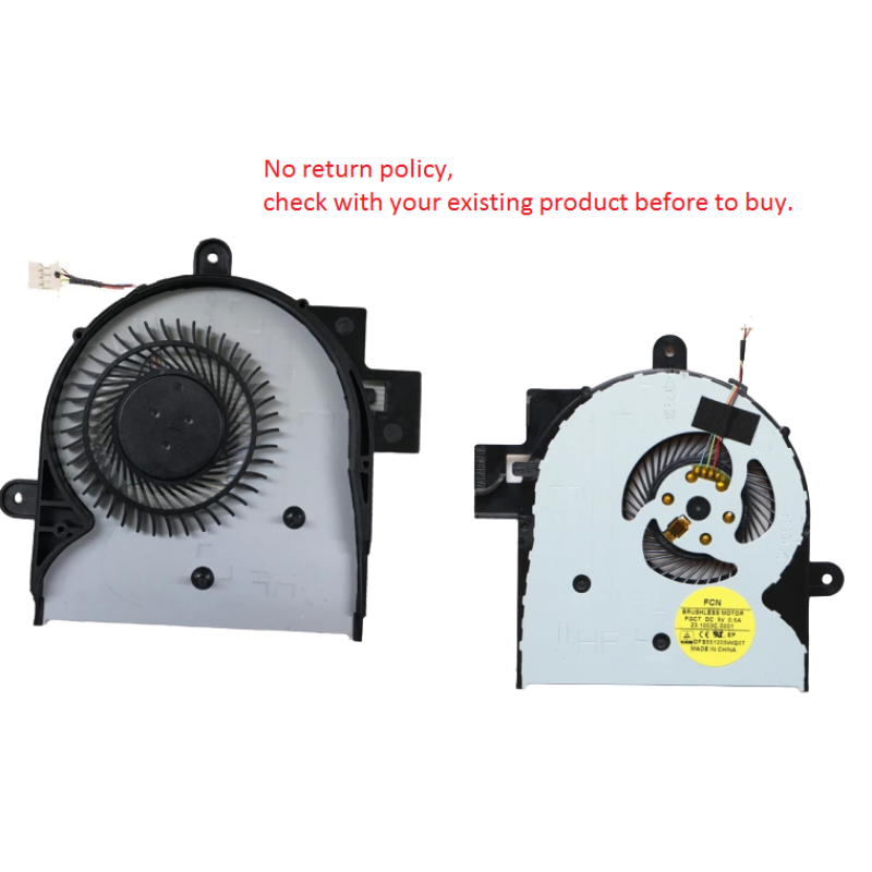 Fan For HP Pavilion Envy X360 15-BK, 15T-BK, 15-W, M6-W CPU Cooling Fan Cooler
