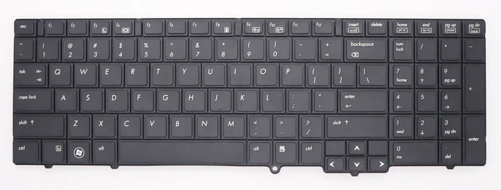 HP Probook 6540B, 6545B, 6550B LAPTOP Keyboard Black
