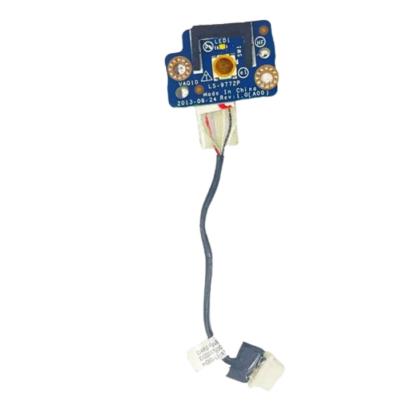 Power button For Dell precision M4800 M6800 laptop power button board with cable LS-9772P LS-9783P repair accessories