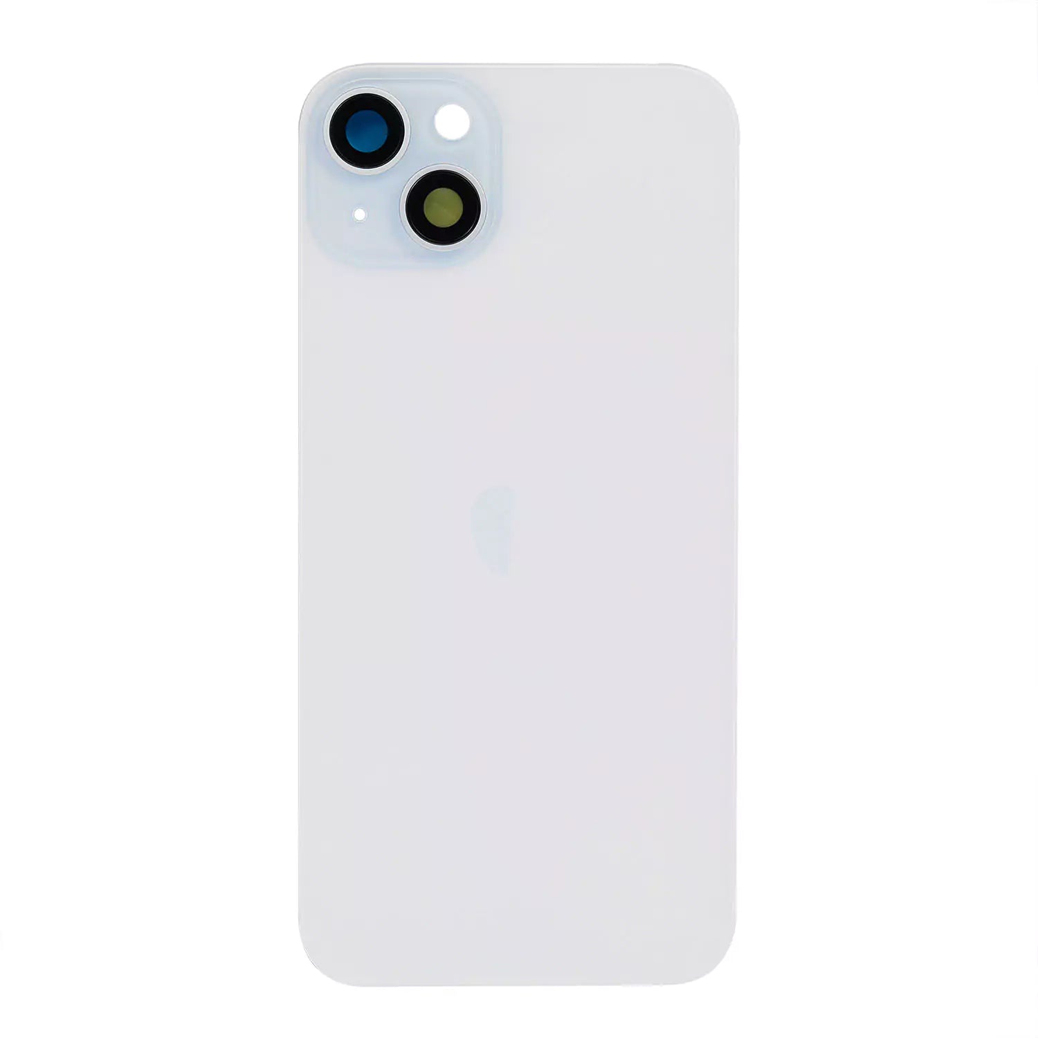 Replacement For iPhone 15 Plus Back Glass Panel With Magsafe Magnet-Blue