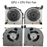 Fan For Lenovo Legion 2019 Y730, Y740, Y9000K CPU & GPU Cooling Fan Cooler ( 4-PIN / WIRE ) PAIR FAN