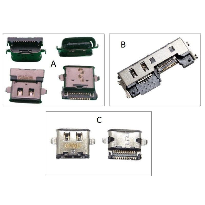 DC Power Jack For Lenovo ThinkPad X280, T480, T480S, T490, X390, T580, T590, T495, L13 X1 6th Gen Carbon TYPE-C USB Charging Port L480, L580, P52S,