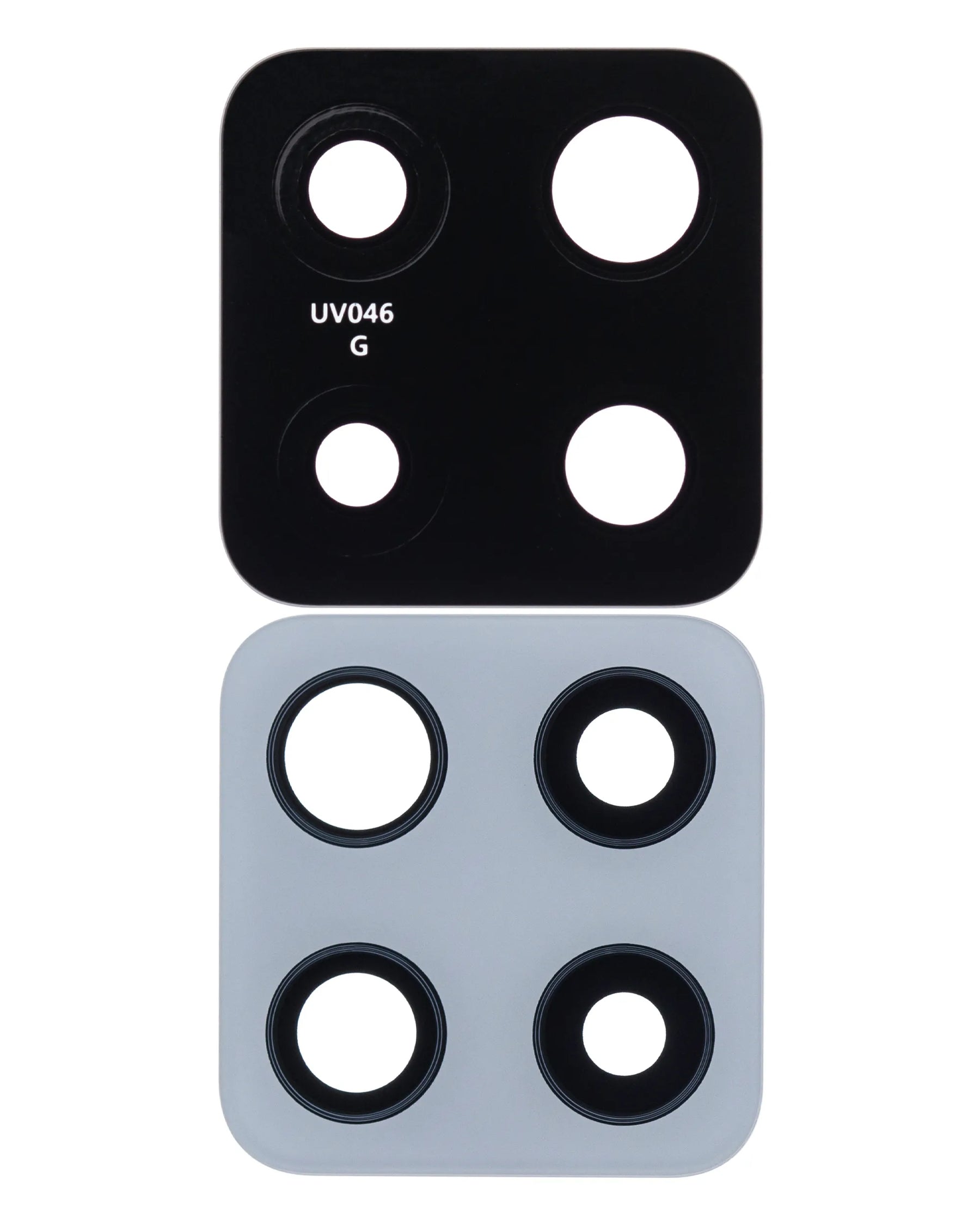 Back Camera Lens (Glass Only) With Adhesive Compatible For Samsung Galaxy A42 5G (A426 / 2020) (Prism Dot Gray)