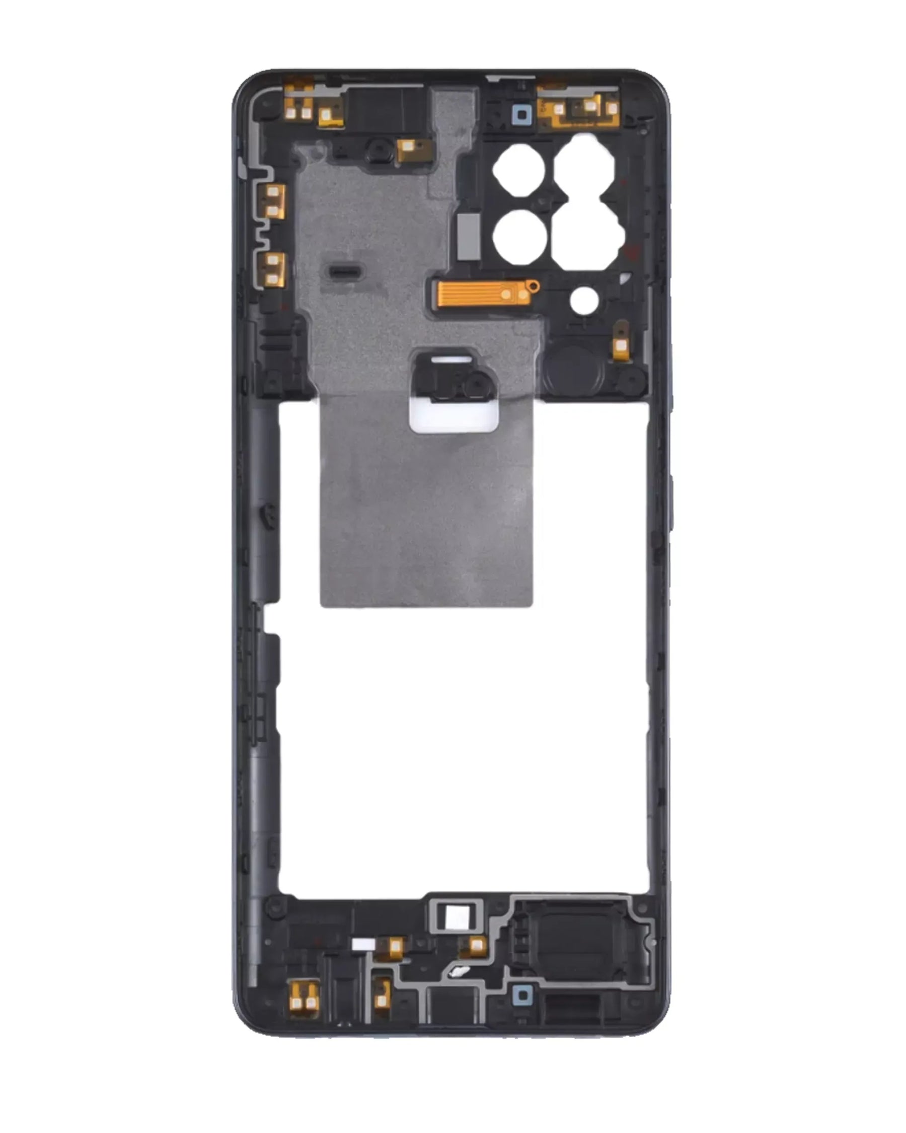Mid-Frame Housing Compatible For Samsung Galaxy A42 5G (A426 / 2020) (Prism Dot Black)