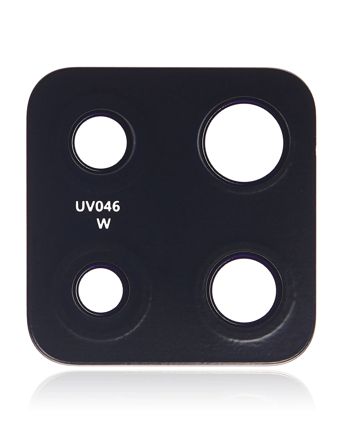 Back Camera Lens (Glass Only) With Adhesive Compatible For Samsung Galaxy A42 5G (A426 / 2020) (Prism Dot White)