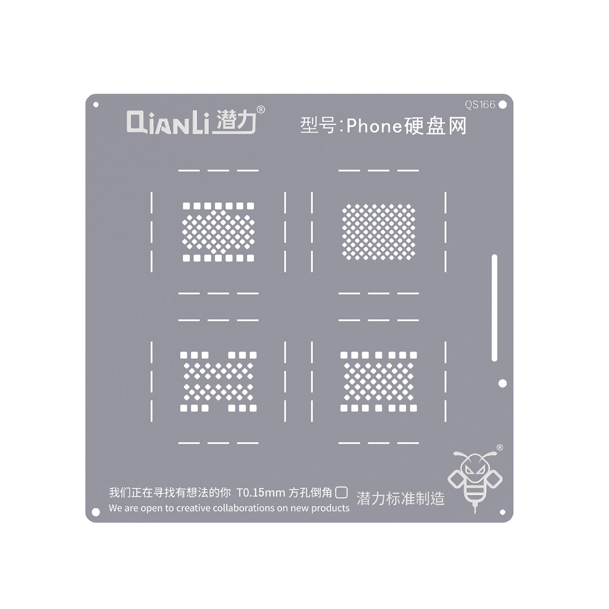 Bumblebee Stencil (QS166) Phone Hard disk network (Qianli)